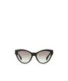 Prada Logo Gradient Sunglasses In Nude