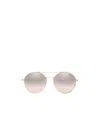 Prada Logo Gradient Sunglasses In Pink