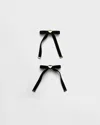 Prada Logo Hair Clip In Black