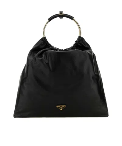 PRADA LOGO HANDBAG