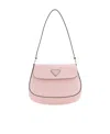 Prada Logo Handbag In Pink