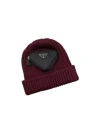 Prada Logo Hat In Brown