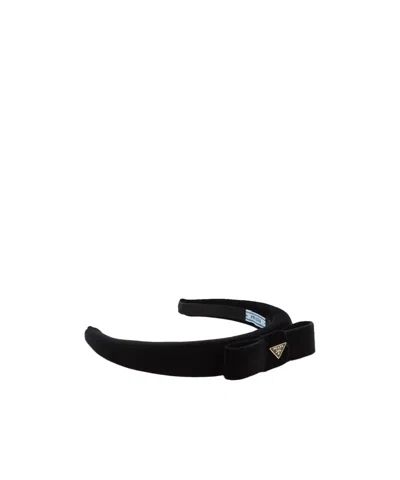 PRADA LOGO HEADBAND