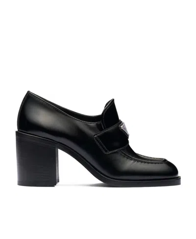 PRADA LOGO HIGH HEELS