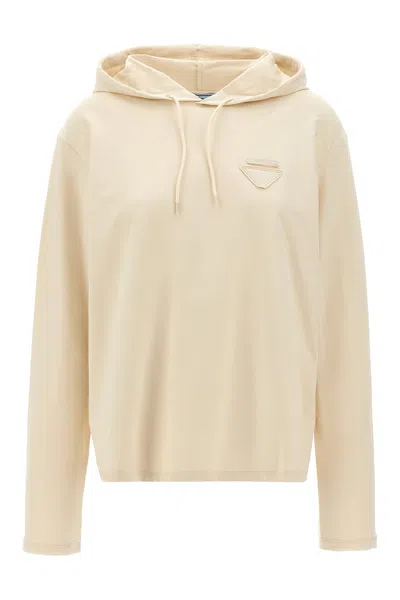 Prada Logo Hoodie
