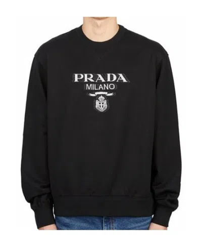 PRADA LOGO HOODIE