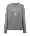 Prada Wool In Gray