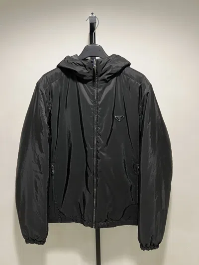 Prada Logo Jacket In Black