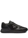 Prada Sneakers Prax 2.0 In Black Fabric And Mesh In Black