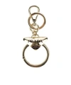 Prada Logo Keychain In Multi