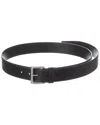 Prada Leather Belt In Black