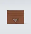 Prada Logo Leather Card Holder
