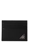 Prada Logo Leather Card Holder