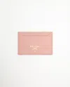 Prada Logo Leather Card Holder