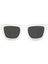 Prada Square Frame Sunglasses Sunglasses In White