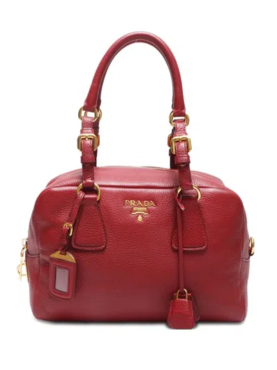 Pre-owned Prada Logo-lettering Tote Bag