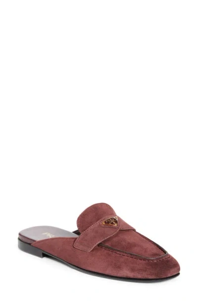 Prada Logo Loafer Mule