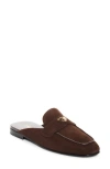 Prada Logo Loafer Mule In Multi