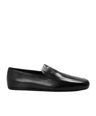 PRADA LOGO LOAFERS