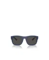 Prada Logo Logo Sunglasses In Black
