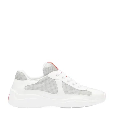 PRADA PRADA PANELLED LOW-TOP SNEAKERS