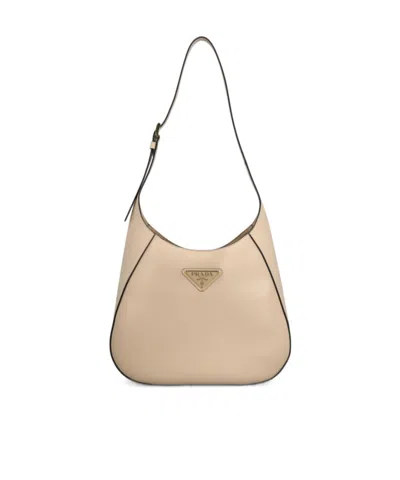 PRADA LOGO MEDIUM SIZE SHOULDER BAG