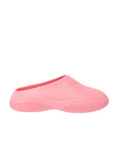 PRADA LOGO MUELLER SLIPPERS