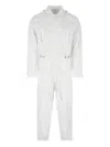 Prada Tuta In Cotone Bianco Uomo In White