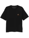 Prada Black Jersey T-shirt In Black