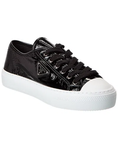 Prada Logo Patent Sneaker