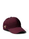 Prada Logo-plaque Baseball Cap