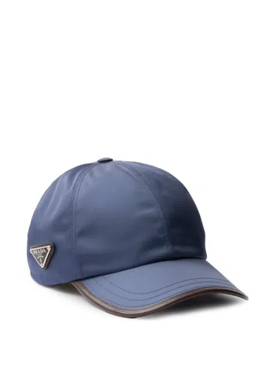PRADA LOGO-PLAQUE BASEBALL CAP
