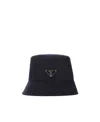 Prada Re-nylon Bucket Hat In Black
