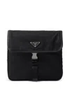 Prada Logo-plaque Messenger Bag