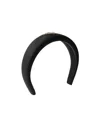 Prada Re-nylon Triangle-logo Headband In Black