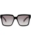 Prada Sunglasses With Logo In Black