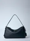 Prada Padded Nappa-leather Re-edition Shoulder Bag In Black