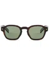 Prada Pra16s 17n20g Tartarugto Polarizzato Sunglasses In Brown