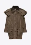 Prada Coats & Jackets In Brown