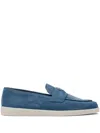 Prada St. Tropez Loafer In Blue