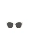 Prada Logo-plaque Sunglasses In Black