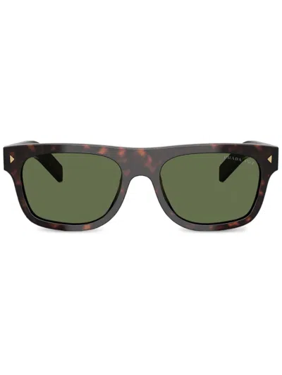 PRADA LOGO-PLAQUE SUNGLASSES