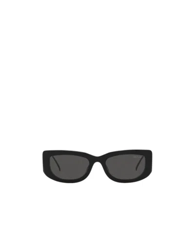 PRADA PRADA EYEWEAR RECTANGULAR FRAME SUNGLASSES