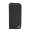 Prada Logo-plaque Zip-up Wallet In Black