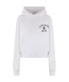 Prada Logo-print Hoodie In White