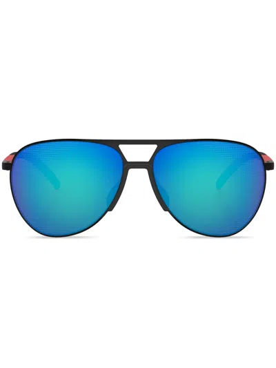 Prada Aviator-frame Sunglasses In Black