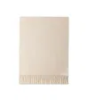 Prada Silk-cashmere Jacquard Scarf In Nude