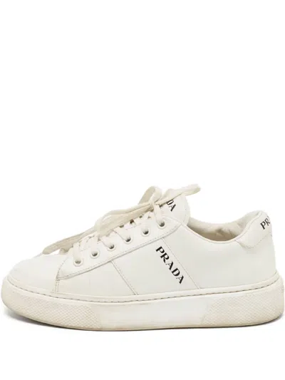 Pre-owned Prada Logo-print Sneakers