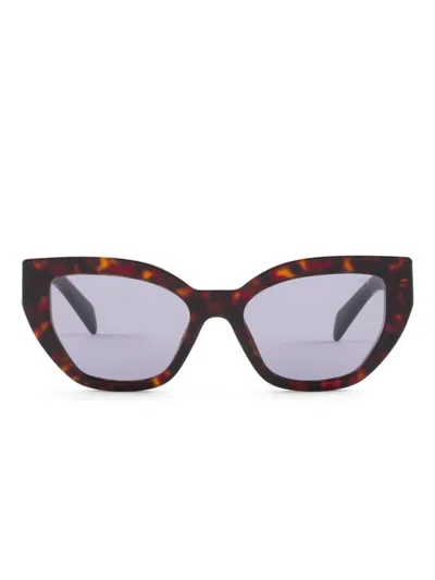 PRADA LOGO-PRINT SUNGLASSES