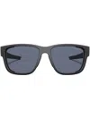 Prada Logo-print Tinted Sunglasses In Schwarz